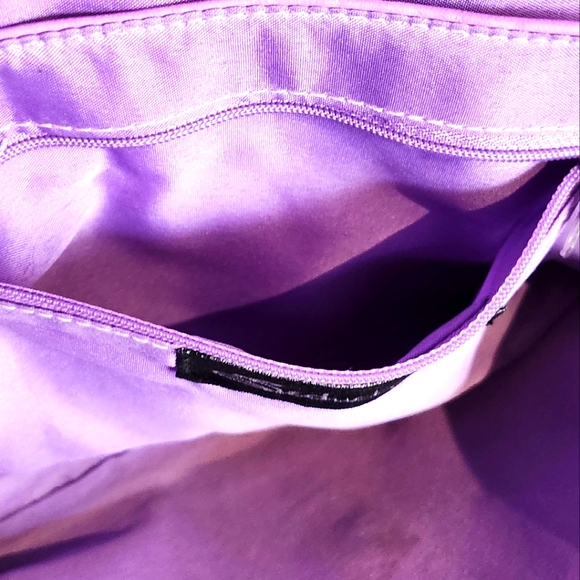 NWOT Seductions Purple Clutch Purse - Picture 5 of 7